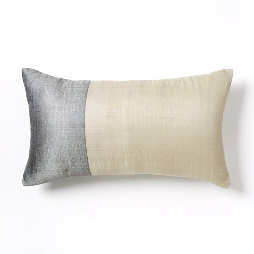 NWT SILK SARI ACCENT PILLOW COVER & PILLOW INSERT